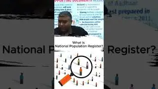 What is National Population Register? #prelims #ias #upsc #iasexam #ukpcs #uppcs #prelims2025 #npr