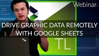 Titler Live 5 - Drive graphic data remotely using Google Sheets