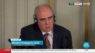 Nobelprosjektet 2022: Internasjonal pressekonferanse i Nobelinstituttet