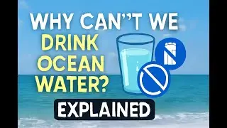 Why Can&rsquo;t We Drink Ocean Water? Explained!