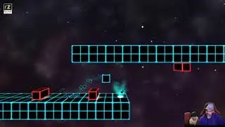 Playing 3D Cube Runner Platformer Game in 4k. Super engaging and amazing graphics.