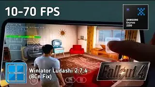 Fallout 4 - Winlator Ludashi 2.7.4 - Fixed Graphics - S23 FE - Exynos 2200 - Xclipse 920.