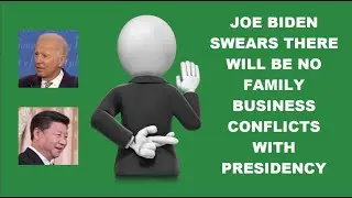 JOE BIDEN HAS BEEN COMPROMISED BY CHINA.