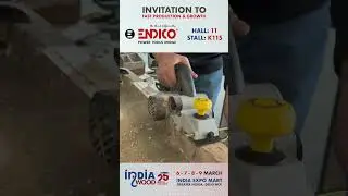 Meet Endico Power Tools at India's Largest Wood Exhibition | 6-9 March, India Expo Mart, Noida