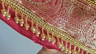 Aari Work Latkan Making at Home /How to Make Aari Work Latkan 