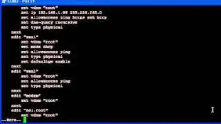 FortiGate 50B Checking the Internal Interface IP Address