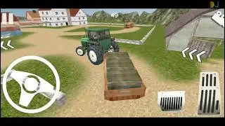 HEAVY Tractor Farming Simulator Game - part 1 | Android Gameplay