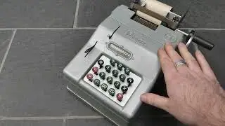 Precisa 102-1 adding machine