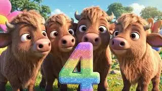 Animal Counting 1&ndash;20 🐶🔢 | Pixar Style Learning Video for Kids