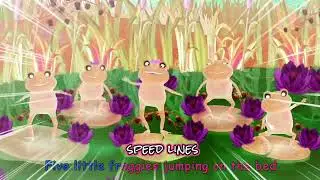 Five Little Froggies Jumping On The Bed FX//SpartaPitch//Sponsored by Gamavision Csupo Effects 