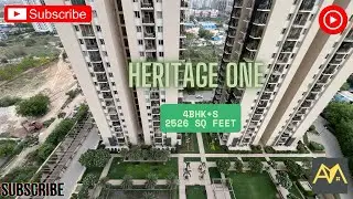 Luxury Apartment for Sale in Gurgaon Sector 62, Heritage One, 2526 Sq Feet 4BHK+S, @5CR| 9310028616