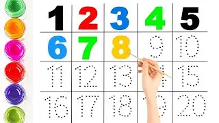Learn Numbers 1 to 30 | Learn Counting Numbers | Count to 30 | kids song | 123 number|teachwithladdi