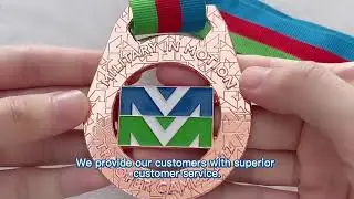 Metal Medal Zinc Alloy 3D Gold Marathon Running Metal Medal