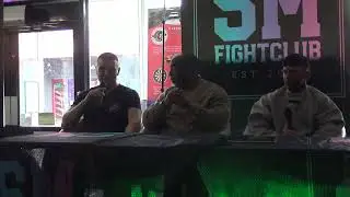 SM Fightclub Press Conference Sam Ballagh & Mark Dennis