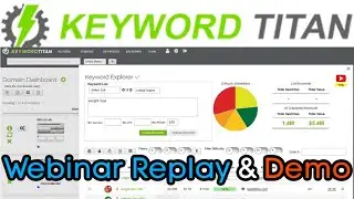 Keyword Titan Review Webinar Replay Demo - All In One Keyword Research & Rank Tracking SEO Tool