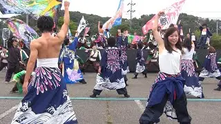 よさこい総踊り⑪ ♪ 南中ソーラン @ うつくしまYOSAKOIまつり (おもてなし会場) 2016-09-19
