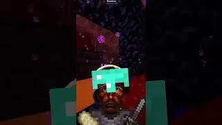 100 yard view man minecraft meme #gaming #minecraft #meme #tiktok #shorts