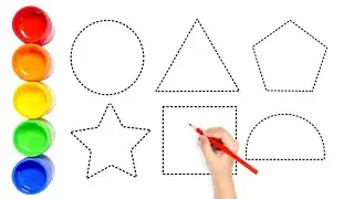 Shapes song for kids, Learn 2d shapes, colors for toddlers | Preschool Learning part - 101