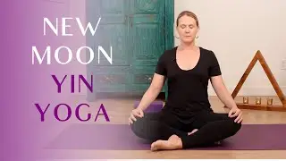 New Moon Yin Yoga | 30 min Virgo New Moon Yoga 🌑  ♍