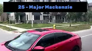 YRT Major Mackenzie Bus 25: Cornell Bus Terminal to Kennedy Road