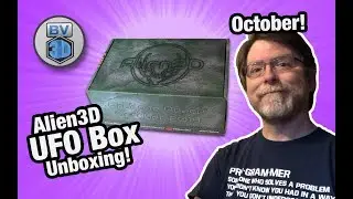 October 2019 Alien3D UFO Mystery Box Unboxing