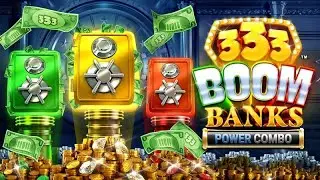 333 Boom Banks POWER COMBO slot by Fortune Factory Studios | Trailer