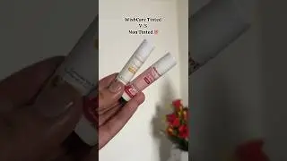 Difference Between WishCare Tinted V/S Non Tinted Lip Balm