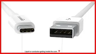 Amazon Basics USB Type C to USB A Male 3 1 Gen2 Adapter Charger Cable   3 Feet 0 9 Meters   White