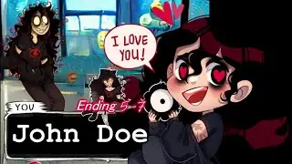 【Visual Novel game】| John Doe Plus (Horror) Endings 5-7