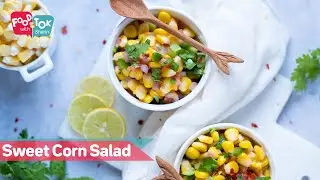 Indian Sweet Corn Salad Recipe | Sweet Corn Salad For Weight Loss | Healthy Sweet Corn Salad Recipe