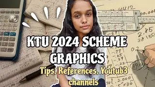 How to study Graphics 2024 ktu scheme✨|Easy tips to study btech graphics|Charlie Bob