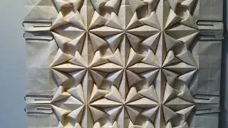 Origami Time Lapse: 'Hilula' (Ilan Garibi)