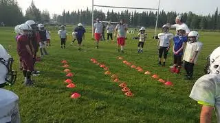 North Pole Patriots two big boys colliding!