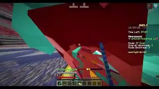 Hypixel 1v1 Easy lag win  short video