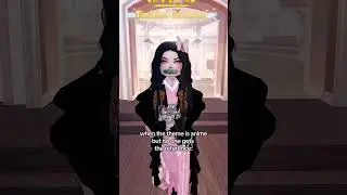 Nezuko Demon Slayer Cosplay 💗 #dti #dresstoimpress #roblox