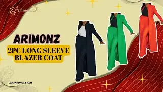 Make Your Next Move with Arimonz Office Blazer Suit Set