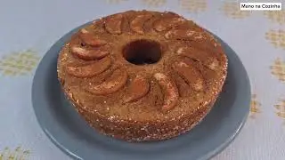 BOLO DE MAÇÃ FIT/MUITO FÁCIL