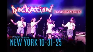 4K - 2025 Kpop QWER 최애의 아이들 2025 (1st World Tour ROCKATION) Music Hall of Williamsburg New York