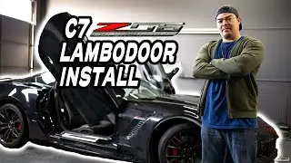C7 Z06 Corvette vertical Door kit Install