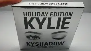 Kylie Cosmetics Kyshadow Holiday 2016 Palette