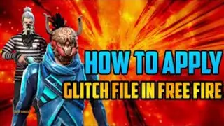 How To APPLY🤔 Glitch File Free Fire Malayalam