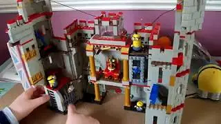Mega Bloks despicable me castle adventure review
