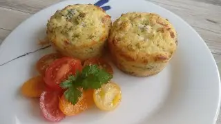 SIN HARINA Y SIN GLUTEN!!! (MUFFINS SALADOS)