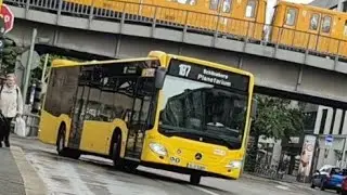 Bus Berlin | Einsetzermitfahrt im 187E von U Bülowstraße bis Planetarium im MB EN 19 1069
