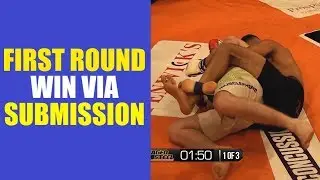 First Round Win via Submission [MMA Highlights]
