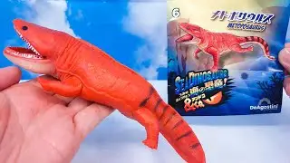 METOPOSAURUS toys Metoposaurus (sea dinosaur & Co.) I played with it by moving and stretching it ...