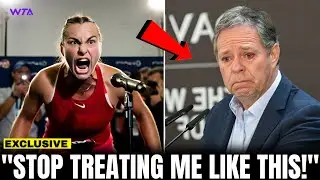 WTA ERUPTS After Aryna Sabalenka BOLD Live TV Statement! &mdash; IS SHE SERIOUS?