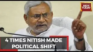 4 Times Nitish Kumar Made Political Shift, Once When Narendra Modi Was Announced PM Candidate