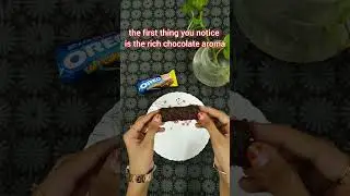 Oreo Space Dunk Soft Cake|#oreo #space#soft#cake#asmr#dark#cream#chocolate#cookies#dessert#snacks