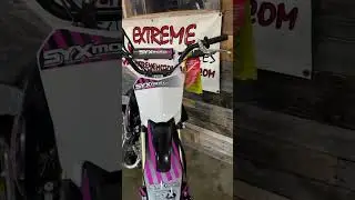 SYX MOTO Full Size 125cc Off Road Dirt Bike Pit Racing Pink Motorcross